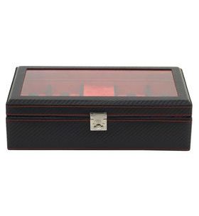 WATCH BOX FRIEDRICH LEDERWAREN CARBON 32059-2 - WATCH BOXES - ACCESSORIES