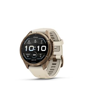 GARMIN FENIX® 9 - 43 MM, GOLD TITANIUM CREAM/FOG GRAY 010-04335-26 - FENIX 9 PRO - ZNAČKY