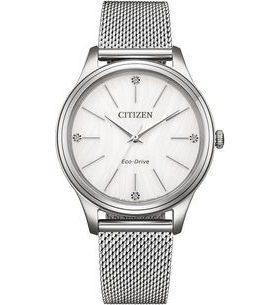 CITIZEN ECO-DRIVE LADIES EM1220-82A - ELEGANT - ZNAČKY