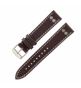 ŘEMÍNEK LACO PILOT STRAP - TMAVĚ HNĚDÝ - ŘEMÍNKY - OSTATNÍ