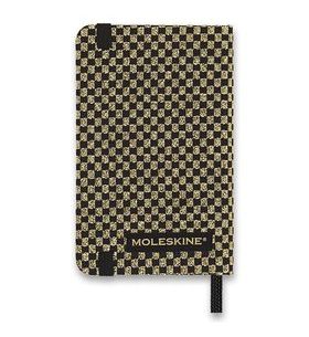 DIÁŘ MOLESKINE UNI HOLIDAY SHINE GOLD - PEVNÉ DESKY - XS, ČISTÝ 1331/1711100 - DIÁŘE A ZÁPISNÍKY - OSTATNÍ