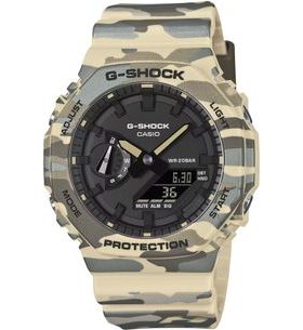 CASIO G-SHOCK GA-2100CM-5AER CAMOUFLAGE SERIES - CASIOAK - BRANDS