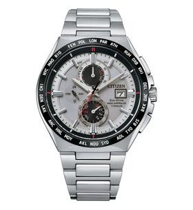 CITIZEN WORLDTIME RADIO CONTROLLED SUPER TITANIUM AT8234-85A - SUPER TITANIUM - BRANDS