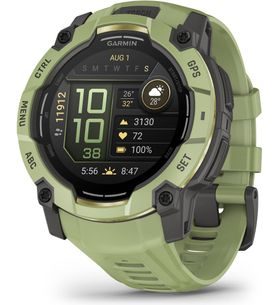 GARMIN INSTINCT® 3 – 50 MM, AMOLED FERN GREEN WITH FERN GREEN STRAP 010-03020-02 - INSTINCT 3 - BRANDS