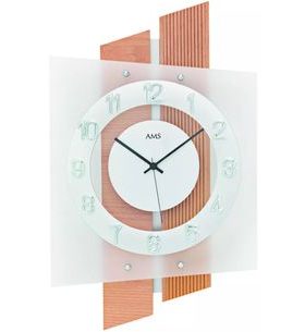 HODINY AMS DESIGN RADIO CONTROLLED 5530 - NÁSTĚNNÉ HODINY - OSTATNÍ
