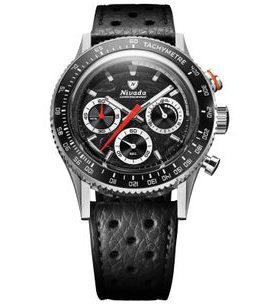 NIVADA GRENCHEN CHRONOKING MECAQUARTZ RACING BLACK - INTER. BEZEL - CHRONOMASTER - ZNAČKY