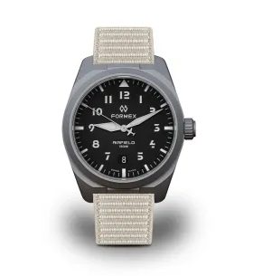 FORMEX AIRFIELD AUTOMATIC JET BLACK SAND NYLON-VELCRO 0661.1.6526.899 - FIELD AUTOMATIC - MĂRCI