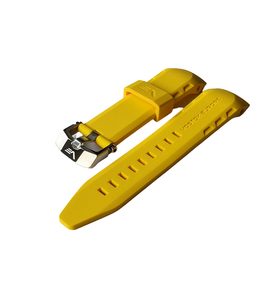 ŽLUTÝ SILIKONOVÝ ŘEMÍNEK VOSTOK EUROPE 25MM PRO LUNOCHOD YM86/620A505 - ŘEMÍNKY - OSTATNÍ