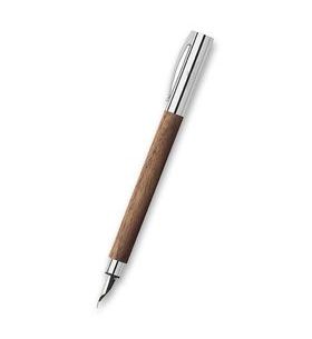 PLNICÍ PERO FABER-CASTELL AMBITION WALNUT WOOD 0021/1485800 - FOUNTAIN PENS - ACCESSORIES