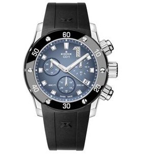 EDOX CO-1 CHRONOLADY QUARTZ CHRONOGRAPH 10255-3CA-BUIDN - HODINKY