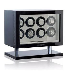 WATCH WINDER HEISSE & SÖHNE COLLECTOR 8 LCD 70019-73 - WATCH WINDERS - ACCESSORIES