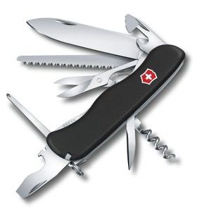 NŮŽ VICTORINOX OUTRIDER BLACK - KAPESNÍ NOŽE - OSTATNÍ