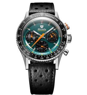 NIVADA GRENCHEN CHRONOKING MECAQUARTZ RACING GREEN - INTER. BEZEL - CHRONOMASTER - ZNAČKY