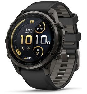 GARMIN FENIX® 9 PRO INREACH - 47 MM, CARBON GRAY DLC BLACK/PEBBLE 010-04336-11 - FENIX 9 PRO INREACH - ZNAČKY