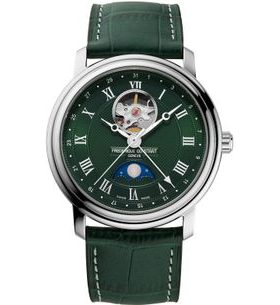 FREDERIQUE CONSTANT CLASSICS HEART BEAT MOONPHASE DATE AUTOMATIC FC-335MCGRW4P26 - CLASSICS GENTS - HODINKY