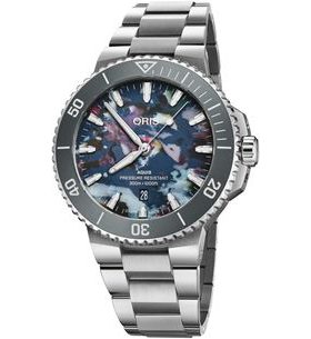 ORIS AQUIS DATE UPCYCLE 43,5 MM 01 733 7789 4150-07 8 23 04PEB - AQUIS - BRANDS
