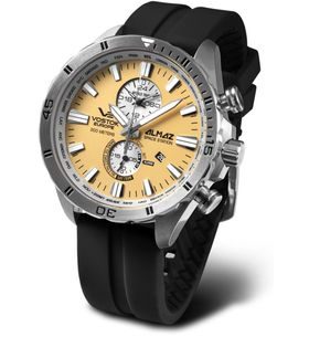 VOSTOK EUROPE ALMAZ MULTIFUNCIONAL LINE YM8J-320A655S - ALMAZ SPACE STATION - BRANDS