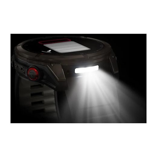 GARMIN FĒNIX® 8 PRO – 51 MM, AMOLED SAPPHIRE, CARBON GREY DLC TITANIUM S CHESTNUT KOŽENÝM ŘEMÍNKEM 010-03199-40 - FENIX 8 PRO 51MM - ZNAČKY
