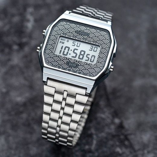 CASIO COLLECTION VINTAGE A159WEVJ-7ER SEIGAIHA - CLASSIC COLLECTION - ZNAČKY