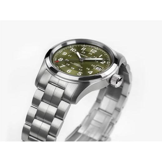 HAMILTON KHAKI FIELD AUTO 38MM H70455160 - KHAKI FIELD - ZNAČKY