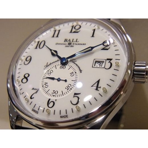 BALL TRAINMASTER STANDARD TIME COSC NM3888D-S1CJ-WH - BALL - ZNAČKY