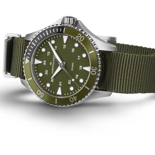 HAMILTON KHAKI NAVY SCUBA QUARTZ H82241961 - KHAKI NAVY - BRANDS