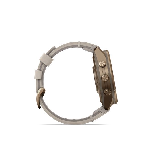 GARMIN FENIX® 9 PRO INREACH - 43 MM, AUTUMN GOLD TITANIUM S KOŽENÝM ŘEMÍNKEM BONE 010-04335-41 - FENIX 9 PRO INREACH - ZNAČKY