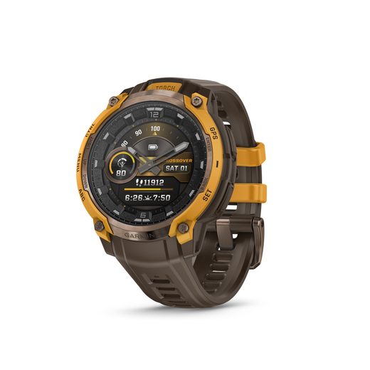 GARMIN INSTINCT® CROSSOVER AMOLED BRONZE/SUNBURST 010-03398-01 - INSTINCT CROSSOVER - BRANDS