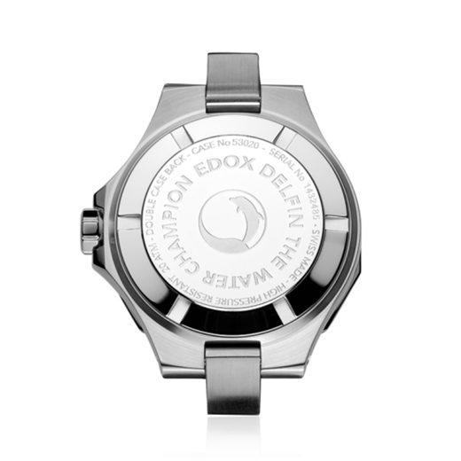 EDOX SPORT DELFIN DIVER DATE LADY 53020-3C-NARN - DELFIN - BRANDS