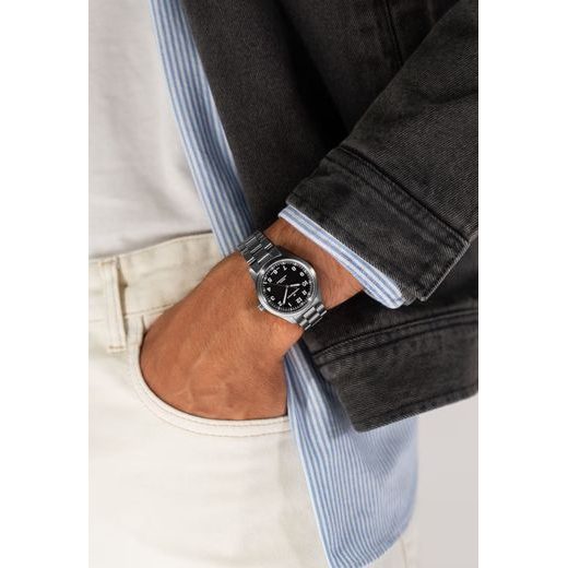 HAMILTON KHAKI FIELD TITANIUM AUTO ENGINEERED GARMENTS LIMITED EDITION H70235130 - KHAKI FIELD - BRANDS