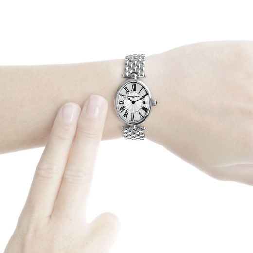 FREDERIQUE CONSTANT CLASSICS ART DECO OVAL QUARTZ FC-200MPW2V6B - CLASSICS LADIES - BRANDS