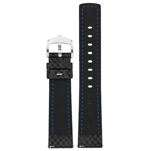 ŘEMÍNEK HIRSCH CARBON - ČERNÝ - STRAPS - ACCESSORIES