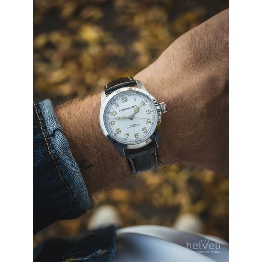 HAMILTON KHAKI FIELD MURPH 38MM AUTOMATIC H70405710 - KHAKI FIELD - BRANDS