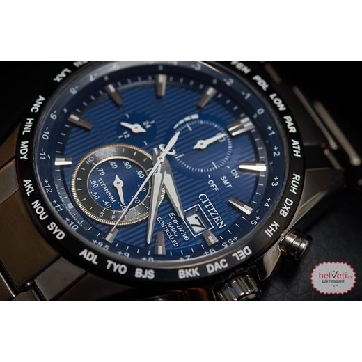 CITIZEN RADIO CONTROLLED CHRONO TITANIUM AT8154-82L - CITIZEN - ZNAČKY