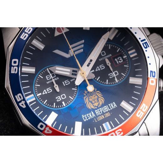 VOSTOK EUROPE LIMITOVANÁ EDICE ČESKÁ REPUBLIKA 6S21-225A481B - LIMITOVANÉ EDICE - ZNAČKY