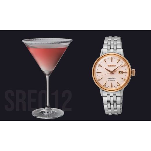 SEIKO PRESAGE COCKTAIL TIME PINK LADY SRE012J1 - PRESAGE - ZNAČKY