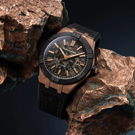 MAURICE LACROIX AIKONIC FROZEN CARBON BRONZE LIMITED EDITION AC6008-BRL20-730-2 - AIKONIC - MĂRCI