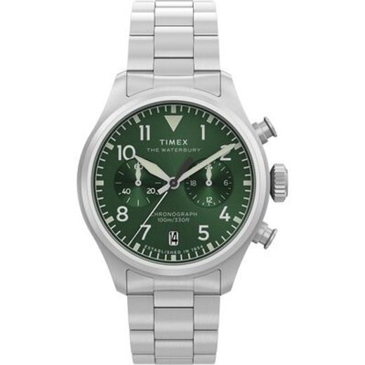 TIMEX WATERBURY TRADITIONAL ACE CHRONOGRAPH TW2Y19100UK - TIMEX - BRANDS