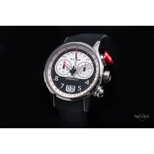 EDOX CHRONORALLY 45 LIMITED EDITION QUARTZ CHRONOGRAPH 38003-TINR-CANBR - CHRONORALLY - BRANDS