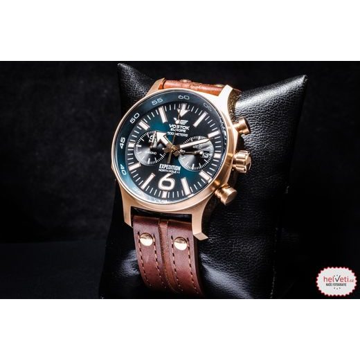 VOSTOK EUROPE EXPEDITON NORTH POLE-1 CHRONO LINE 6S21-595B645 - EXPEDITION NORTH POLE - ZNAČKY