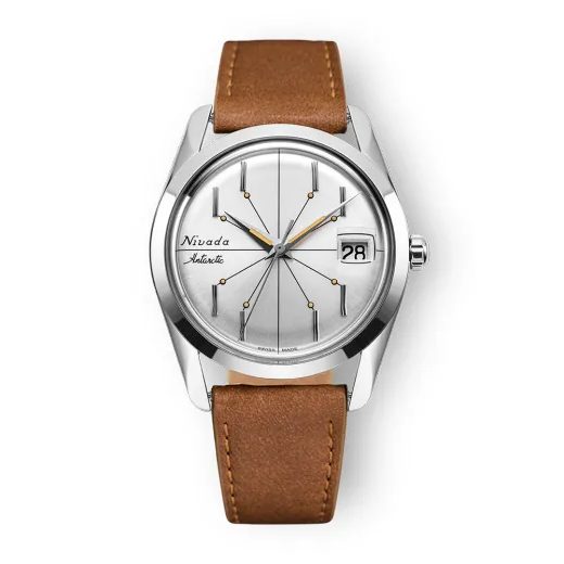 NIVADA GRENCHEN ANTARCTIC SPIDER SILVER 35 MM - ANTARCTIC - BRANDS