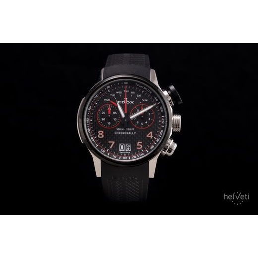 EDOX CHRONORALLY QUARTZ CHRONOGRAPH 38003-TINRO-CARO - CHRONORALLY - ZNAČKY