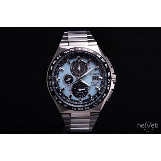 CITIZEN WORLDTIME RADIO CONTROLLED SUPER TITANIUM AT8238-84M - SUPER TITANIUM - MĂRCI