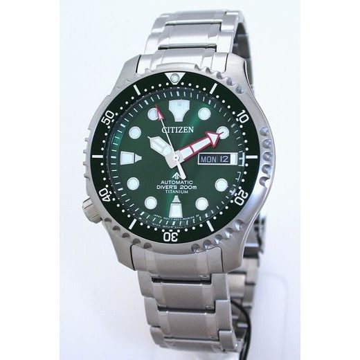 citizen super titanium promaster diver gmt