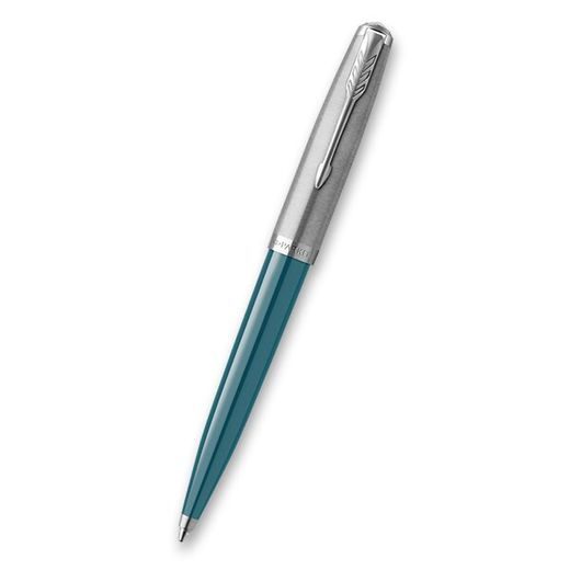 KULIČKOVÉ PERO PARKER 51 TEAL BLUE CT 1502/6223508 - BALLPOINT PENS - ACCESSORIES