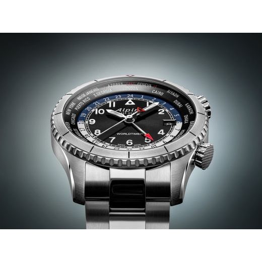 ALPINA STARTIMER PILOT QUARTZ WORLDTIMER AL-255B4S26B - STARTIMER PILOT QUARTZ - BRANDS