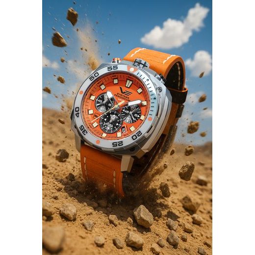 VOSTOK EUROPE SYSTEMA PERIODICUM NEON VK67-650A723 - SYSTEMA PERIODICUM - BRANDS