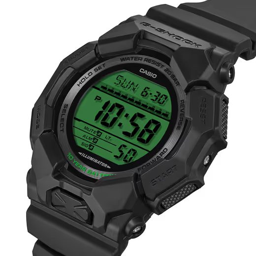 CASIO G-SHOCK GD-010BEG-1ER BLACK AND ELECTRO GREEN SERIES - G-SHOCK - ZNAČKY