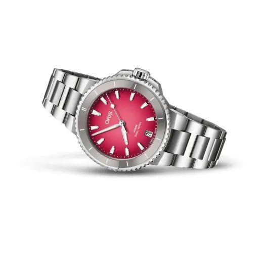 ORIS AQUIS DATE TASTE OF SUMMER 2025 36,5 MM 01 733 7792 4158-07 8 19 05P - AQUIS - ZNAČKY