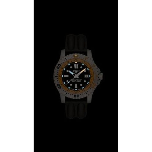 TRASER DIVER LONG-LIFE ORANGE LIMITED EDITION BLACK SIL. - TRASER - BRANDS